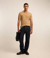 Calça Slim Jeans com Elastano e Pesponto Contrastante - 3