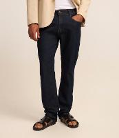 Calça Slim Jeans com Elastano e Pesponto Contrastante - 4