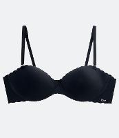 Sutiã Básico Sem Alça em Microfibra com Corte a Laser - 2