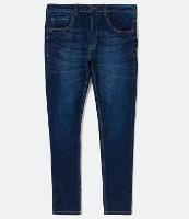 Calça Skinny Básica Jeans com Bolsos - 1