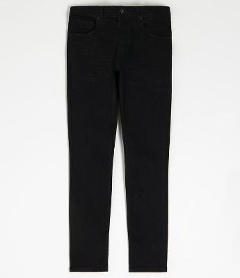 Calça Jeans Super Skinny com Cós Fixo