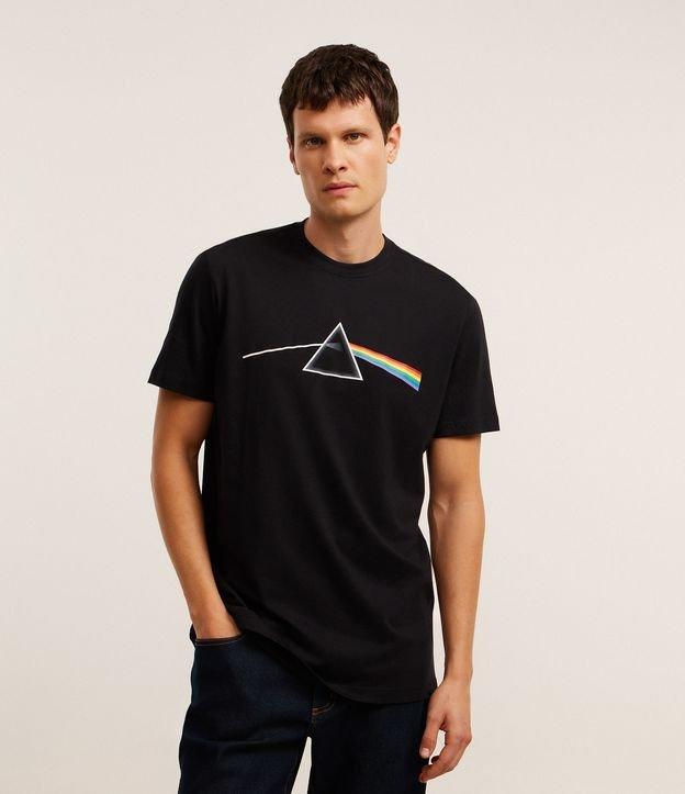 Camiseta Comfort em Algodão com Estampa Pink Floyd - 2