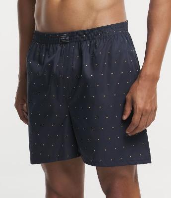 Cueca Samba Canção em Tricoline com Estampa Poá