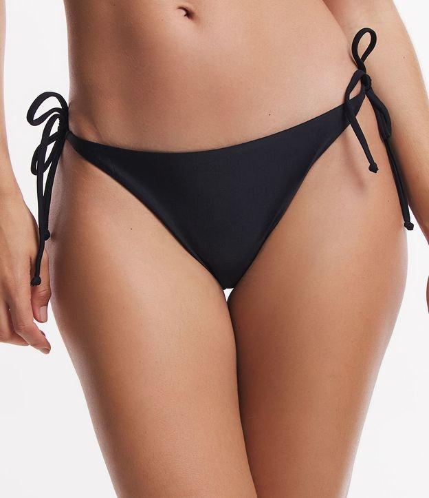 Biquíni Calcinha Lacinho em Poliamida com Amarração Lateral - 1
