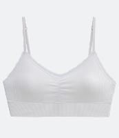 Sutiã Top Alongado em Microfibra Seamless Com Bojo Removível - 1