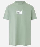 Camiseta Regular em Meia Malha com Lettering Feeling Fresh - 2