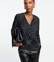 Blusa Manga Longa em Microfibra Estampa Abstrata - 2