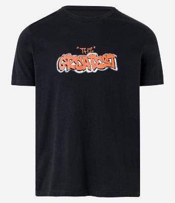 Camiseta Regular com Estampa de Grafite The Greatest