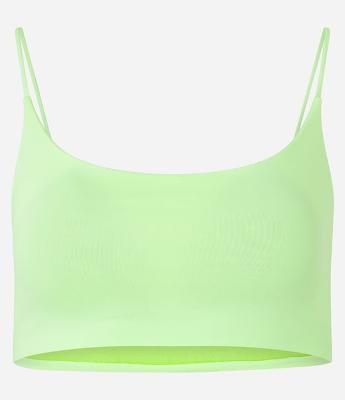 Top Esportivo em Poliamida com Alças Finas