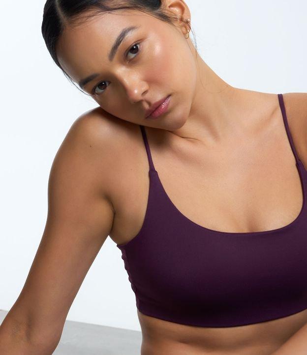 Top Esportivo em Poliamida com Alças Finas - 1