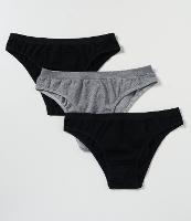 Kit 03 Calcinhas Biquíni Básicas em Poliamida Seamless Trifil - 1