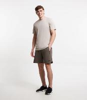 Bermuda Esportiva em Moletom Tecnológico com Cós Elástico e Zíper no Bolso - 2