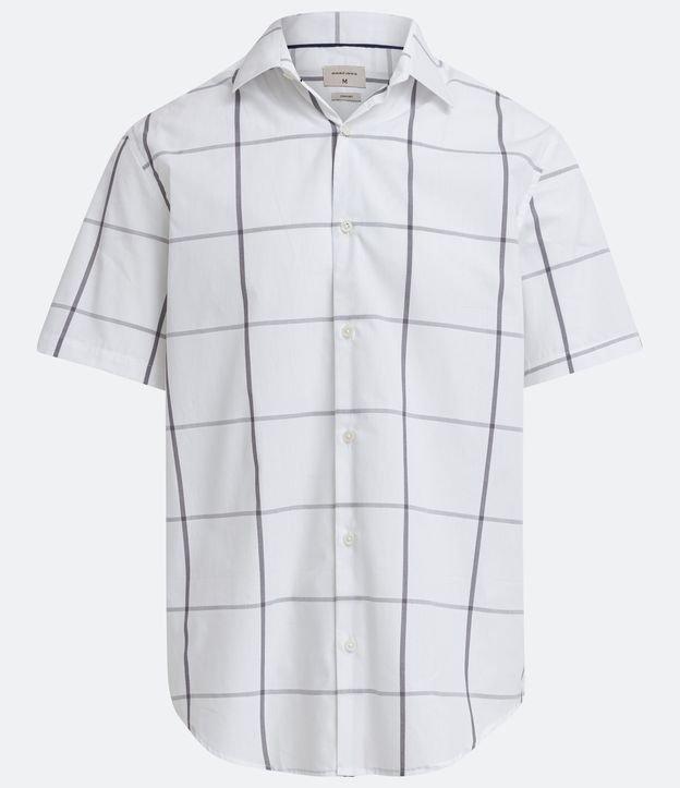 Camisa Comfort em Algodão com Estampa Xadrez - 2