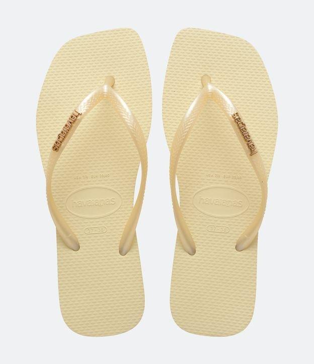 Chinelo Havaianas com Tiras Metalizadas - 1