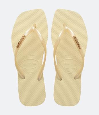 Chinelo Havaianas com Tiras Metalizadas