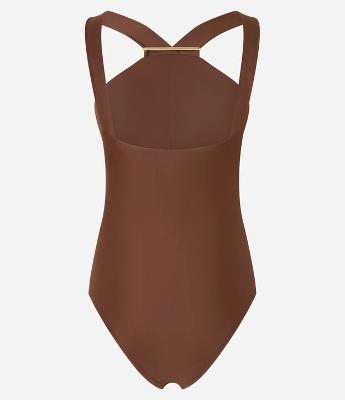 Maiô em Poliamida com Detalhe Metalizado