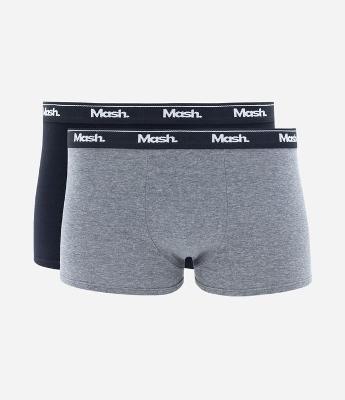 Kit 02 Cuecas em Algodão com Lettering Mash