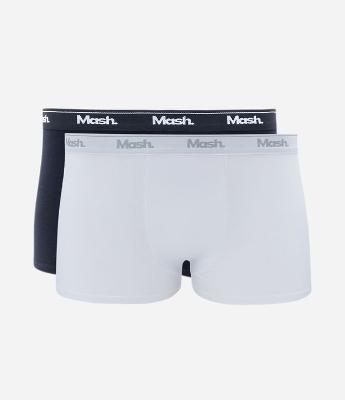 Kit 02 Cuecas em Algodão com Lettering Mash