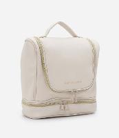 Nécessaire em PU com Alça de Mão e Duas Aberturas - 1