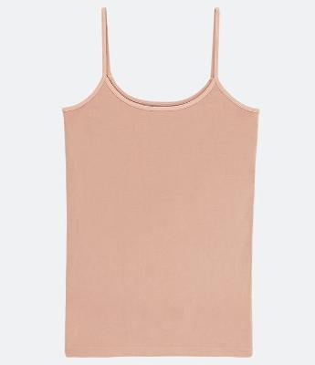 Camisete Regata Básica em Microfibra com Alça Fina TriFil