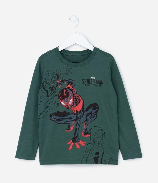 Camiseta Infantil Comfort com Estampa do Homem Aranha - Tam 3 a 10 anos - 1