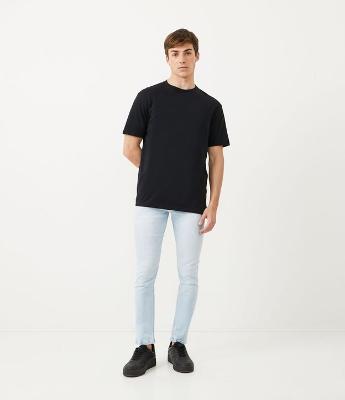 Calça Skinny Jeans Delavê