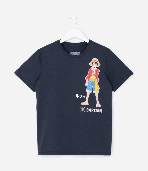 Camiseta Infantil com Estampa do Captain do One Piece - Tam 5 a 14 anos - 1