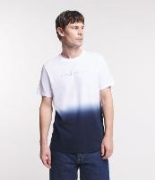 Camiseta Regular em Algodão com Estampa Tie Dye e Lettering - 1