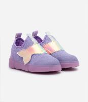 Tênis Infantil Calce Fácil com Tira Cauda de Sereia - Tam 20 ao 28 - 1