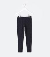 Calça Legging Infantil em Cotton com Glitter - Tam 5 a 14 Anos - 1