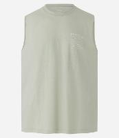 Regata Machão em Meia Malha com Estampa de Mapa nas Costas - 2