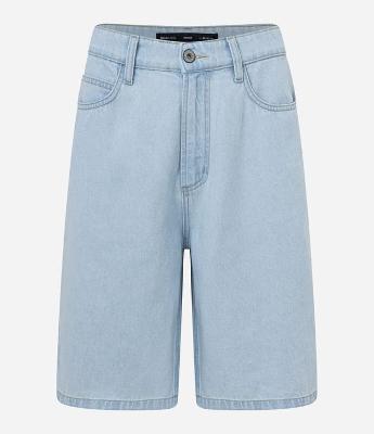 Bermuda Baggy Vintage em Jeans