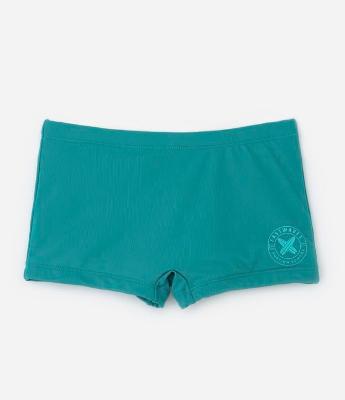 Sunga Boxer Infantil com Estampa de Surf - Tam 5 a 14 anos