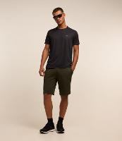 Bermuda Longa Esportiva em Microfibra com Cós Elástico - 4