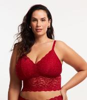 Sutiã Top Alongado em Renda Curve & Plus Size - 1