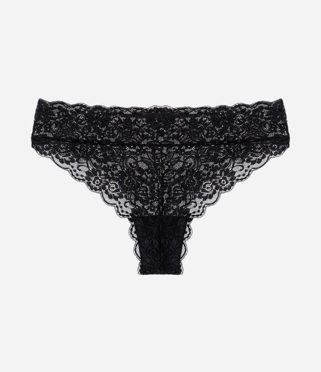 Calcinha Biquíni Fio Duplo em Renda Curve & Plus Size - 1