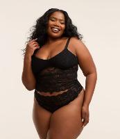 Calcinha Biquíni Fio Duplo em Renda Curve & Plus Size - 3