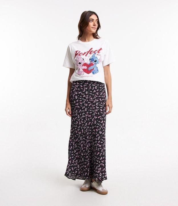 Saia New Midi em Viscose Floral Liberty - 1