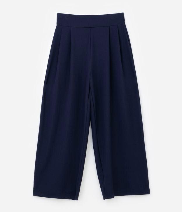 Calça Pantalona Crepe com Lastex nas Costas Curve & Plus Size - 1