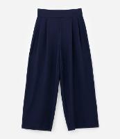 Calça Pantalona Crepe com Lastex nas Costas Curve & Plus Size - 1