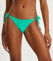 Biquíni Calcinha Lacinho em Poliamida com Amarração Lateral e Ponteira Tererê - 1