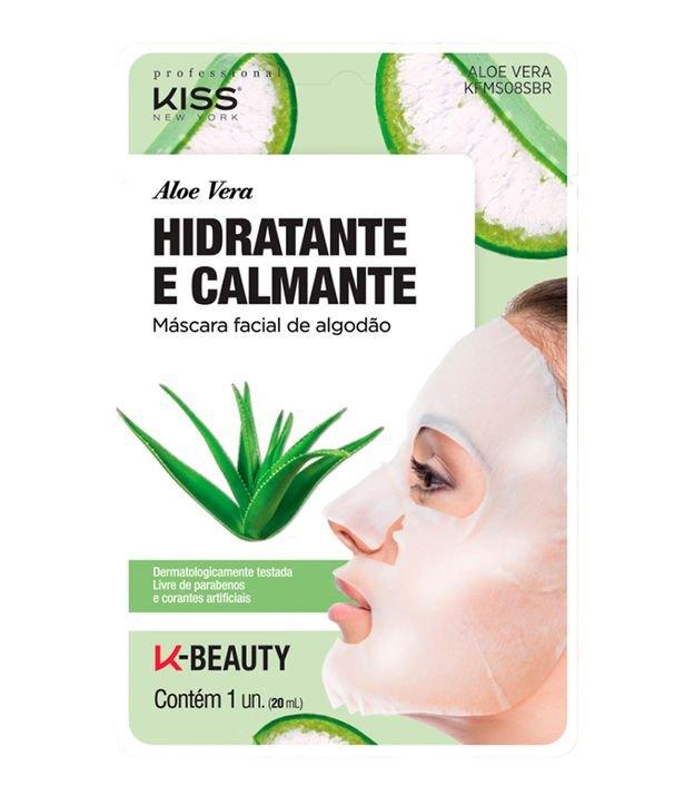 Máscara Facial de Algodão Aloe Vera Kiss - 1