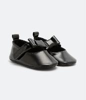 Sapatilha Infantil com Lacinho na Tira e Efeito Envernizado - Tam 14 a 19 - 1