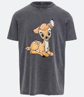 Camiseta em Meia Malha Manga Curta com Estampa Bambi - 2