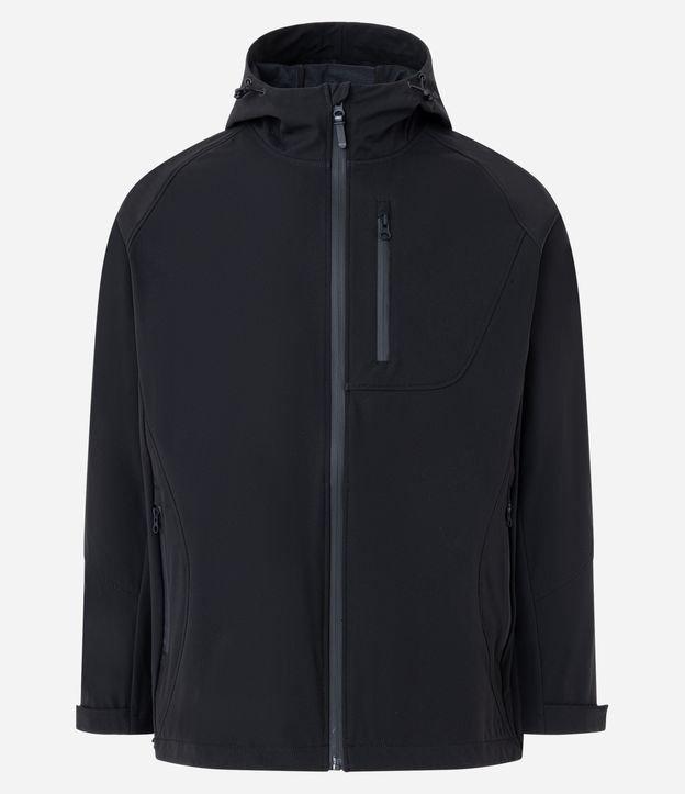 Jaqueta Esportiva Resistente a Água e com Capuz - 1