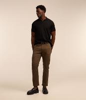 Calça Slim Cropped em Sarja com Bolsos - 2