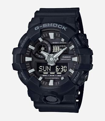 Relogio Casio G-Shock Masculino Anadigi GA-700-1BDR