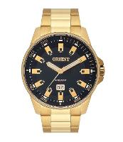 Relógio Orient Analógico com Pulseira em Aço Dourado e Caixa em Aço - 1