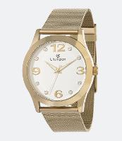 Kit Relógio Feminino Champion CN29098W Analógico + Conjunto Semijóia - 1