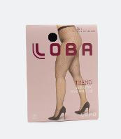 Meia Calça Arrastão em Microfibra Loba Curve & Plus Size - 1